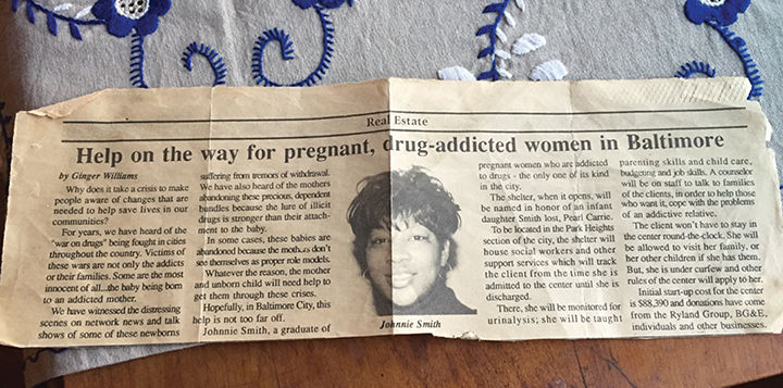 johnnie De Schweinitz newspaper article